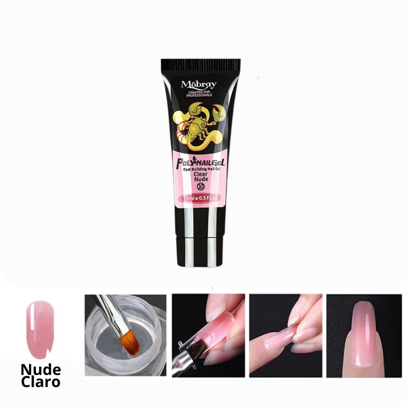 Mobray Nails™ -  Polygel unhas perfeitas em minutos (BRINDE SOMENTE HOJE)