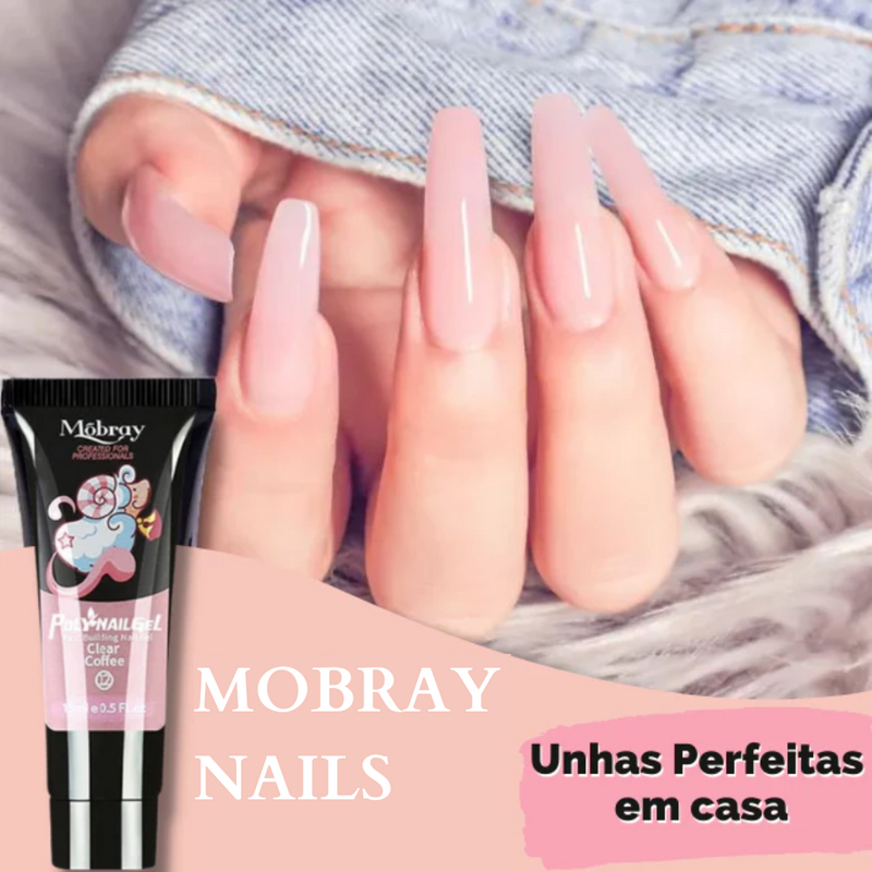 Mobray Nails™ -  Polygel unhas perfeitas em minutos (BRINDE SOMENTE HOJE)