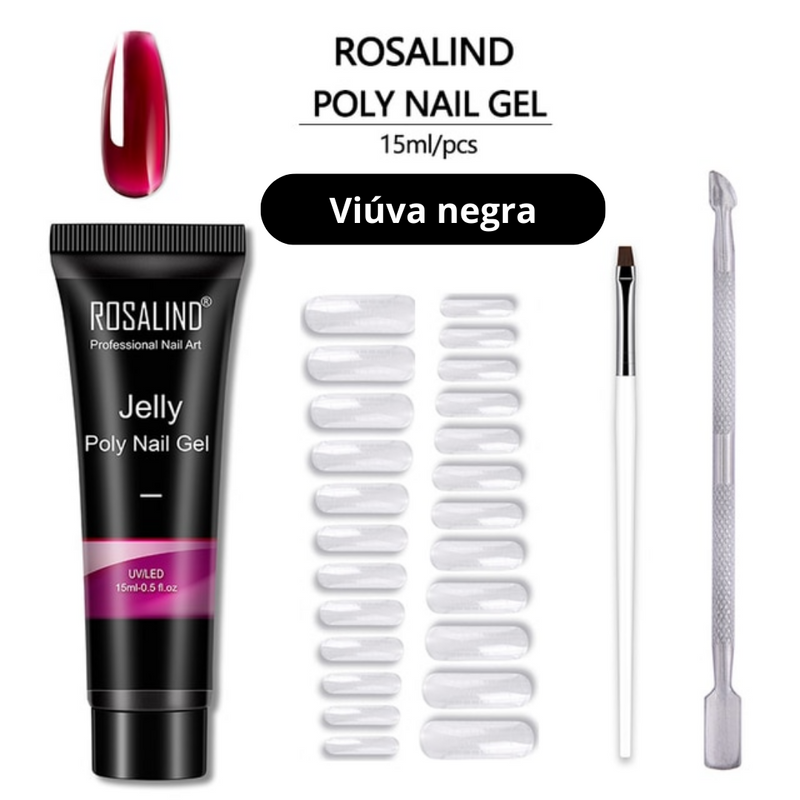 ROSALIND KIT - Unha em gel - Promoção do mês de janeiro!