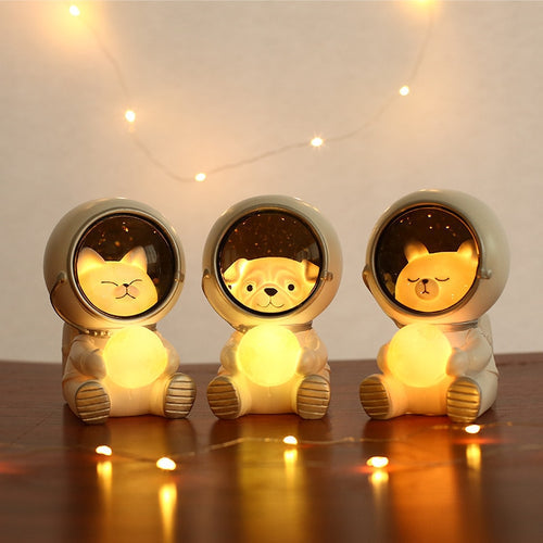 Luminária Pet Astronauta Led