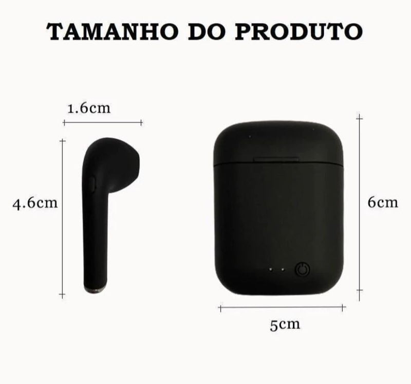 Fone De Ouvido Bluetooth - POUCAS UNIDADES