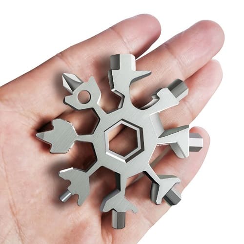 Chave  MULTITOOL™ 18 em 1 Feita a Mão em Aço Inoxidável