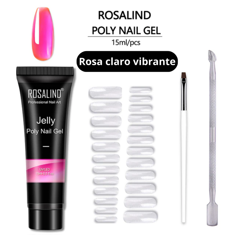 ROSALIND KIT - Unha em gel - Promoção do mês de janeiro!